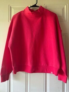 JoyLab Pink Crop Fit Sweatshirt